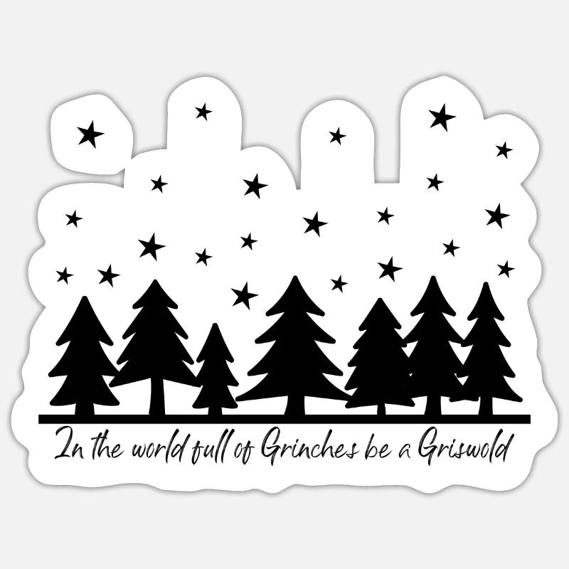 Be A Griswold - Sticker size S (10 x 10 cm) - white matte