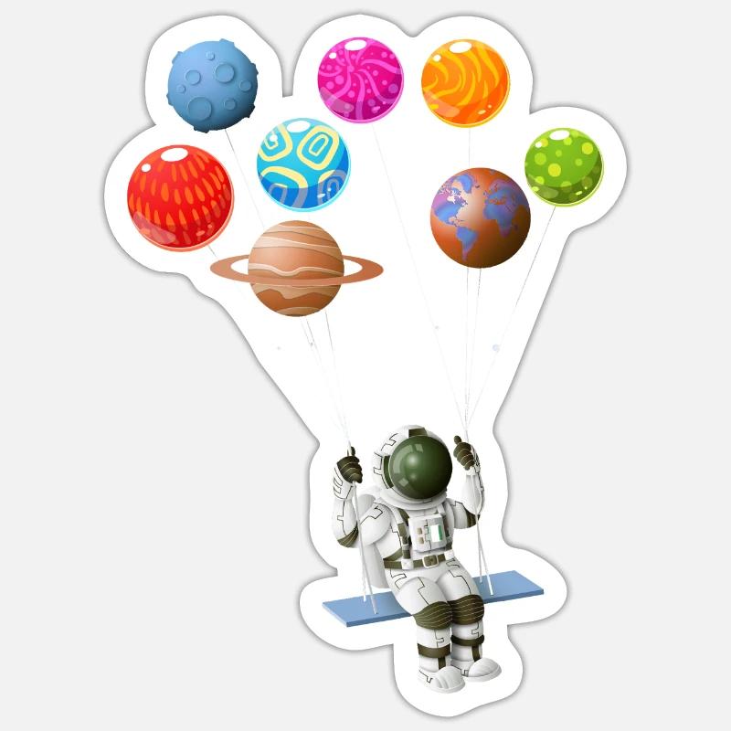 Sticker taille S (10 x 10 cm) - 