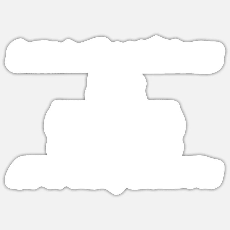 CHESS: Name An Opening - Sticker Größe S (10 x 10 cm) - Mattweiß