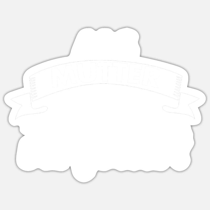 Schwiegermutter Mama Schwiegermama Mutter Mutterta Sticker Größe S (10 x 10 cm)