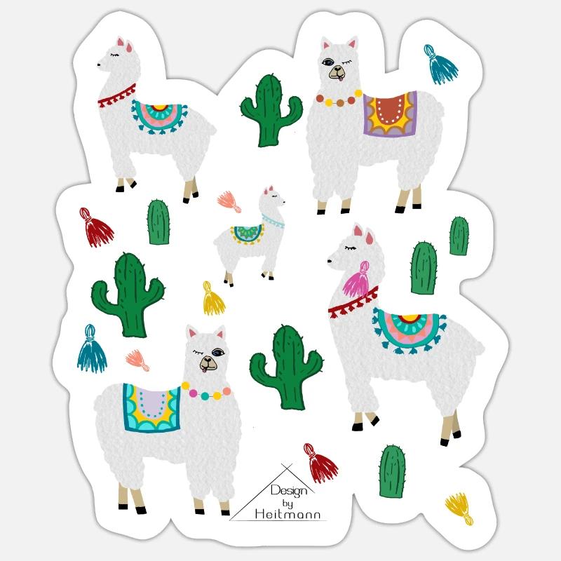 Sticker Größe S (10 x 10 cm) - 