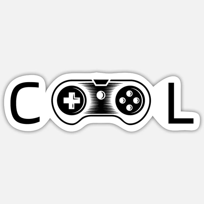 Cool - Sticker size S (10 x 10 cm) - white matte