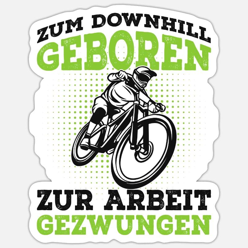 Downhill Sticker Größe S (10 x 10 cm)