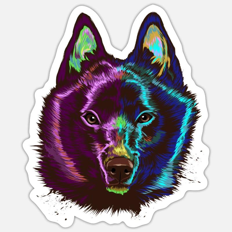 Sticker Größe S (10 x 10 cm) - 