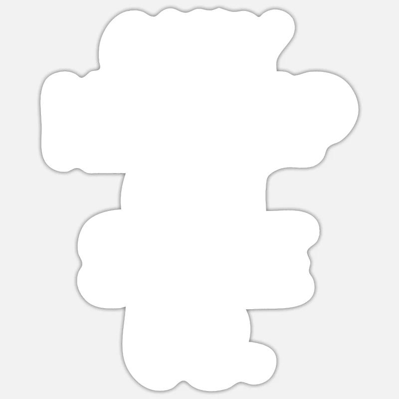 K-Pop - Sticker Größe S (10 x 10 cm) - Mattweiß