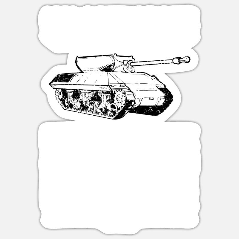 Ich Schnarche Nicht Träume Panzer Panzerfahrer Sticker Größe S (10 x 10 cm)