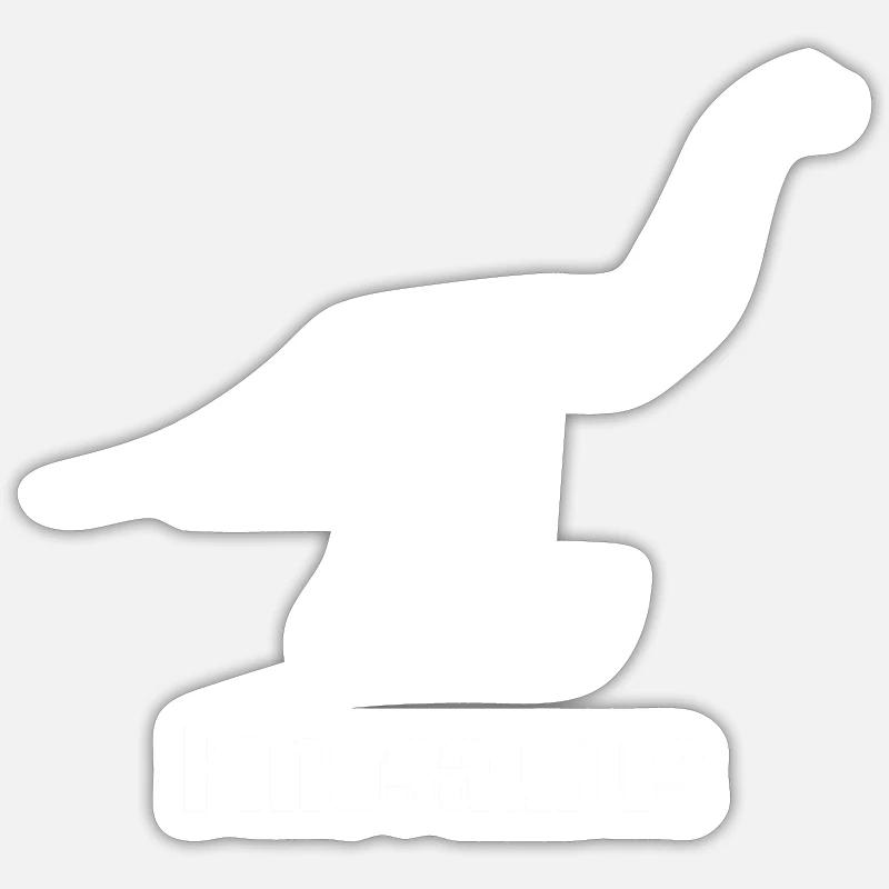 Math Maths Joke Math Teacher Pinosaurus Sticker size S (10 x 10 cm)
