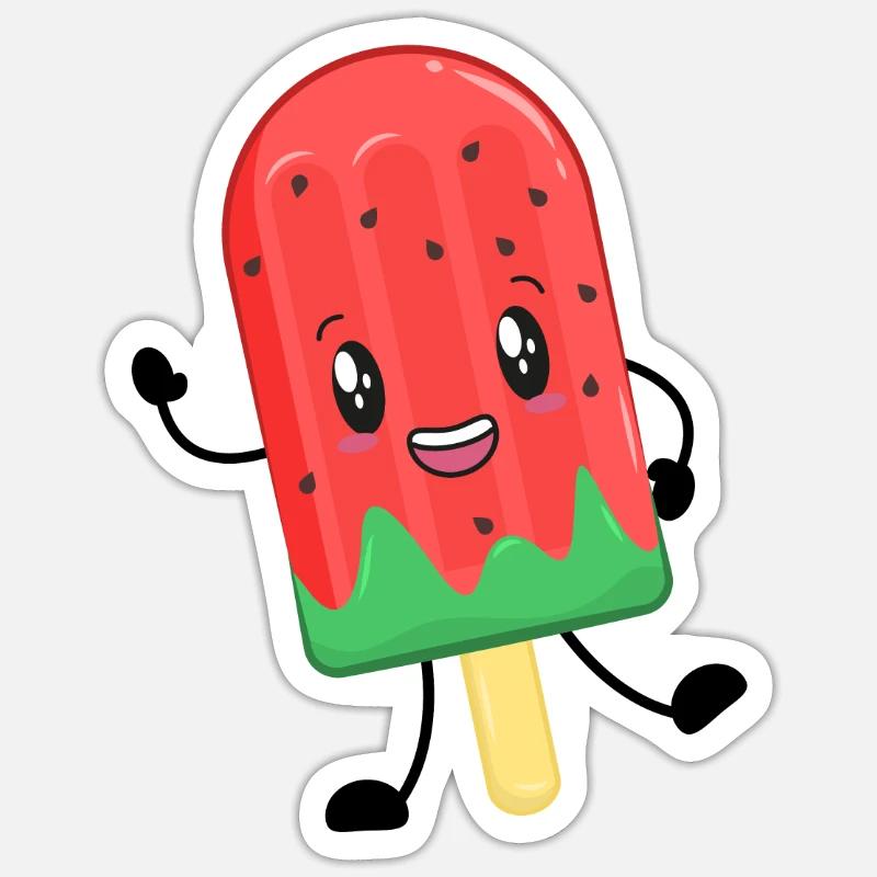 Popsicle Sticker size S (10 x 10 cm)