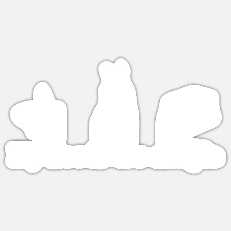 Sticker taille S (10 x 10 cm) - 
