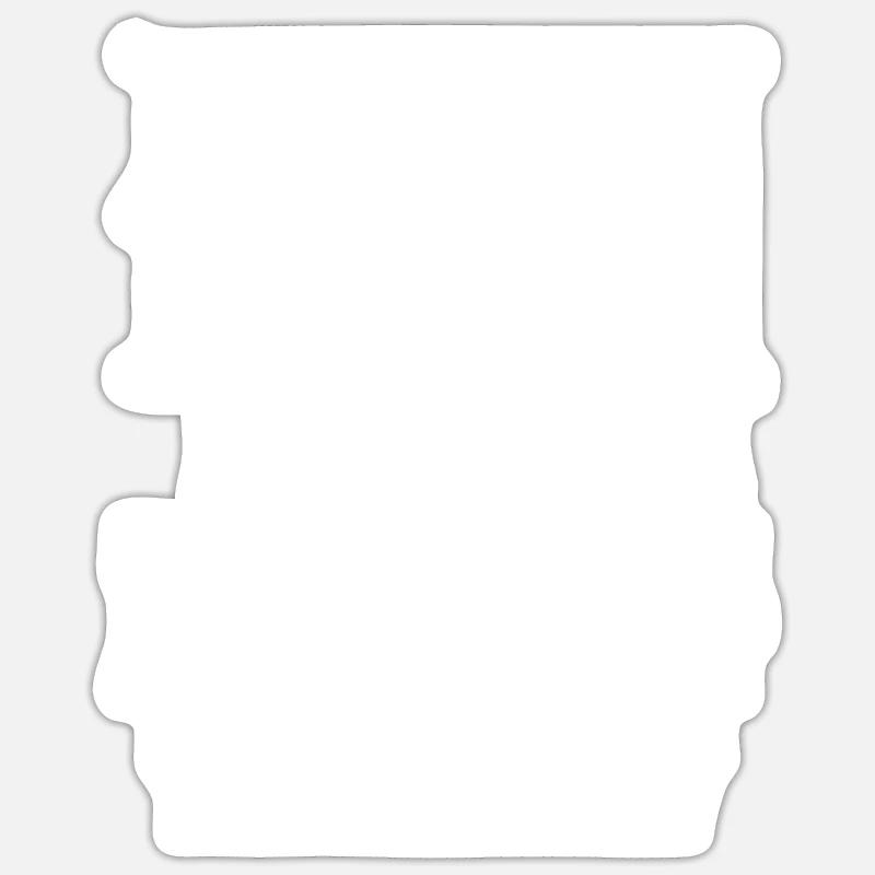 architect - Sticker size S (10 x 10 cm) - white matte