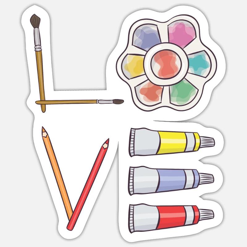 Sticker taille S (10 x 10 cm) - 