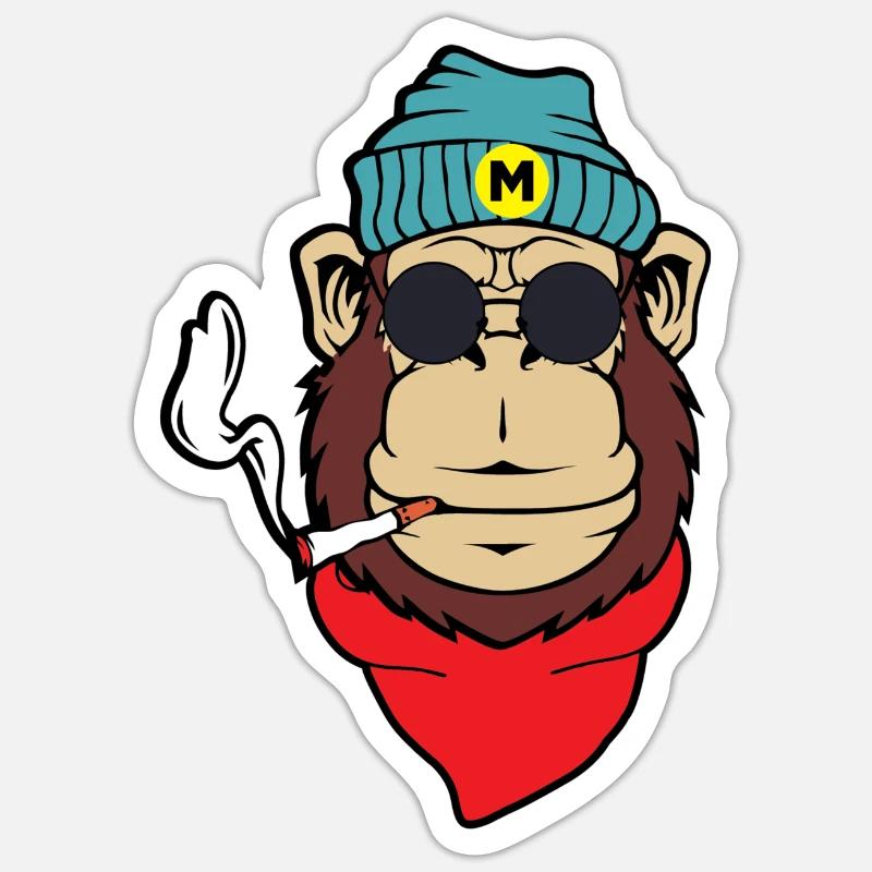 Sticker taille S (10 x 10 cm) - 
