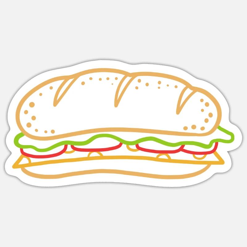 Sticker Größe S (10 x 10 cm) - 