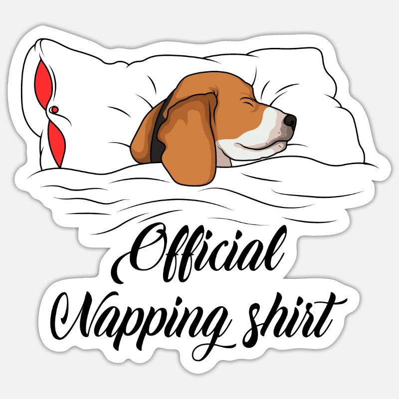Beagle Sticker Größe S (10 x 10 cm)