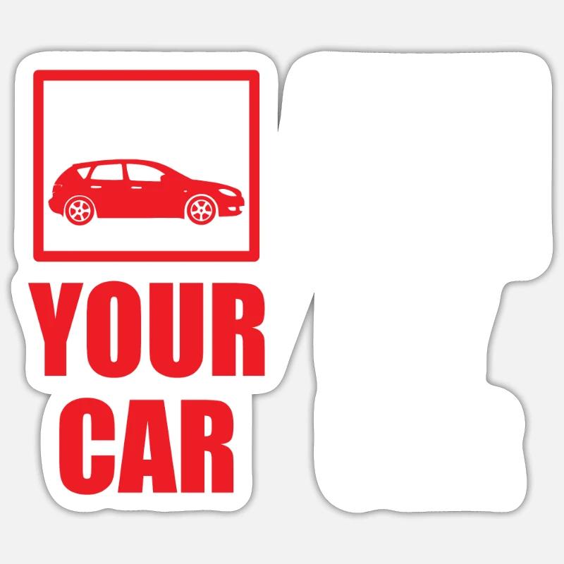 Paramedic gift - Sticker size S (10 x 10 cm) - white matte