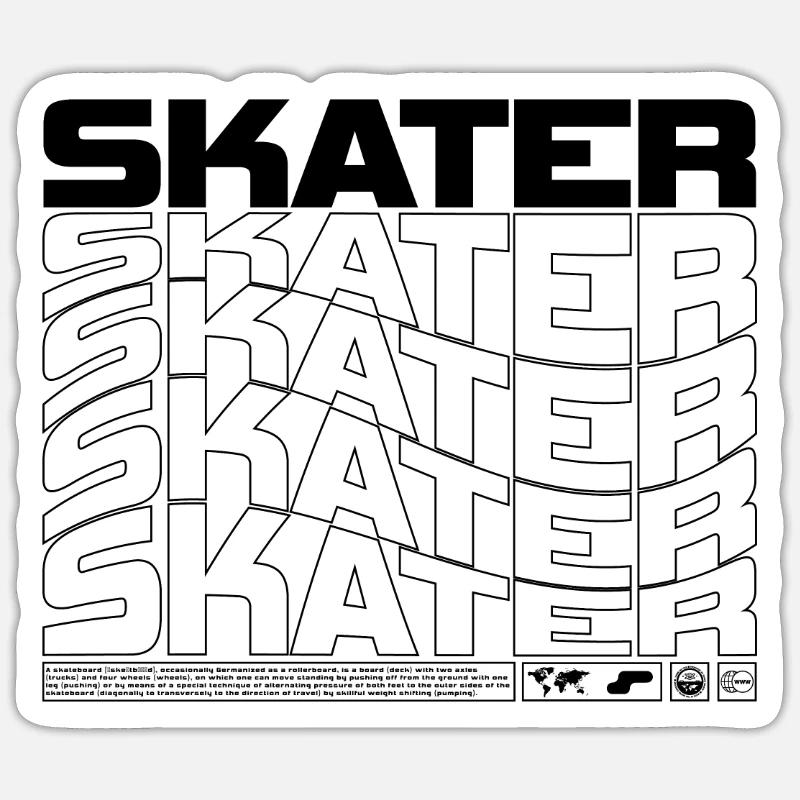 Sticker taille S (10 x 10 cm) - 