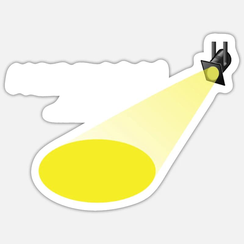 Stage technician Sticker size S (10 x 10 cm)
