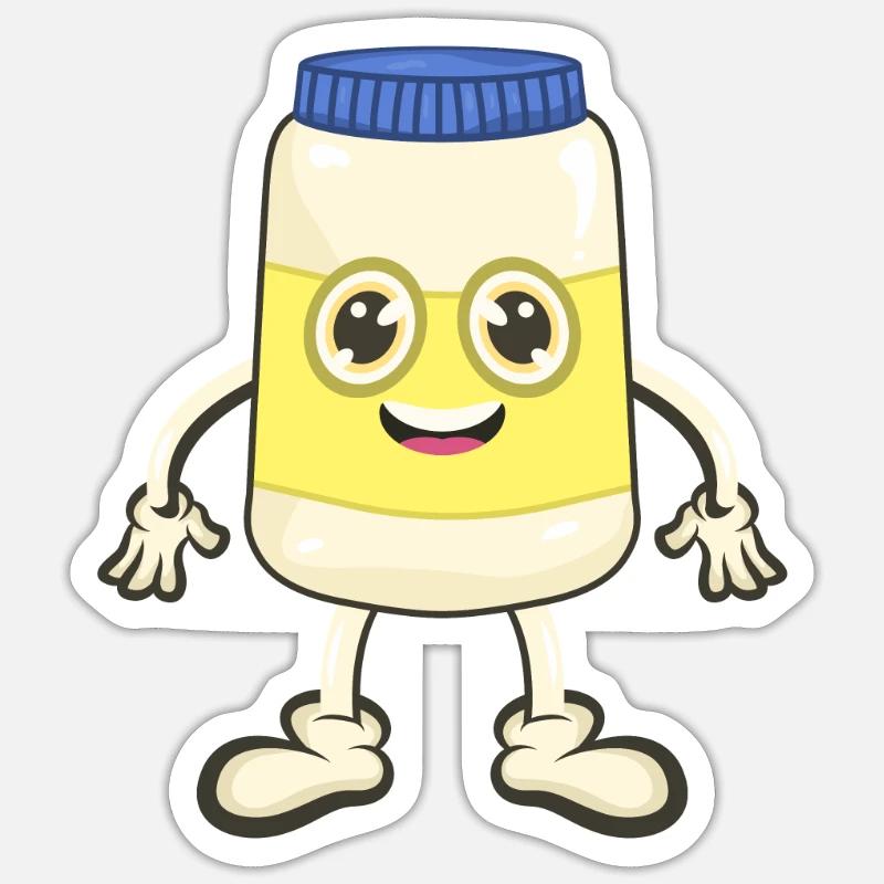 Sticker taille S (10 x 10 cm) - 