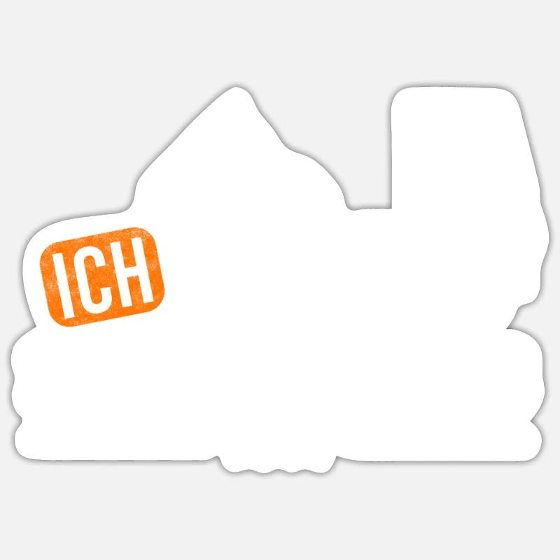 Abschlepper Abschleppwagen Geschenkidee Sticker Größe S (10 x 10 cm)