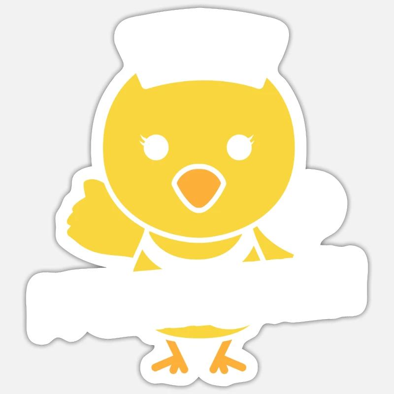 Krankenpfleger Krankenschwester - Sticker Größe S (10 x 10 cm) - Mattweiß