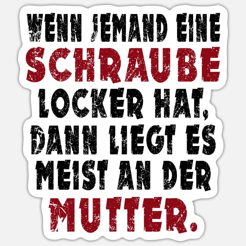 Sticker Größe S (10 x 10 cm) - 