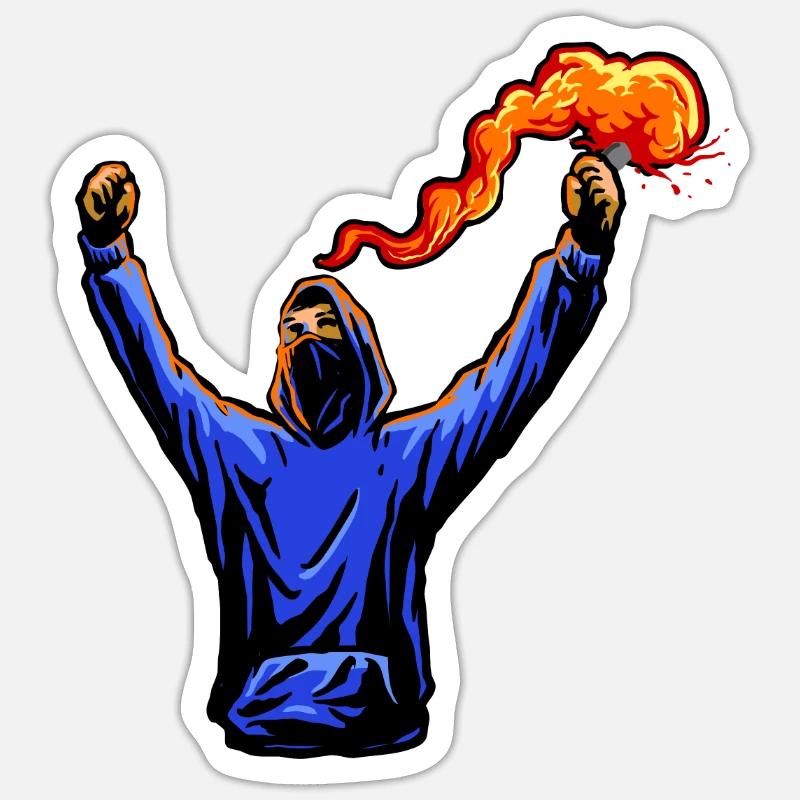 Sticker Größe S (10 x 10 cm) - 