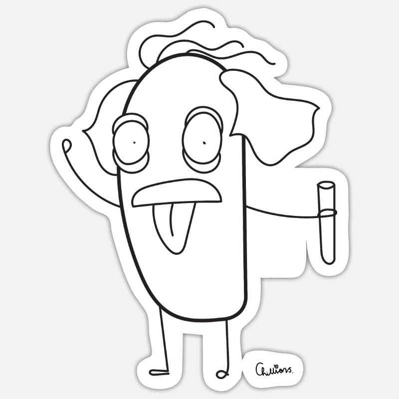 Sticker taille S (10 x 10 cm) - 