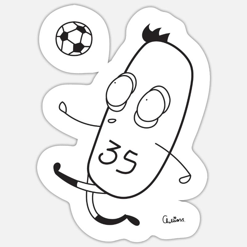 Sticker size S (10 x 10 cm) - 