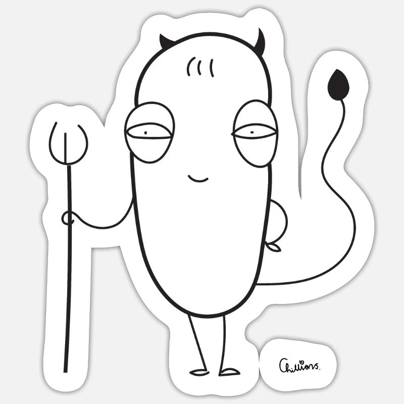 Sticker taille S (10 x 10 cm) - 