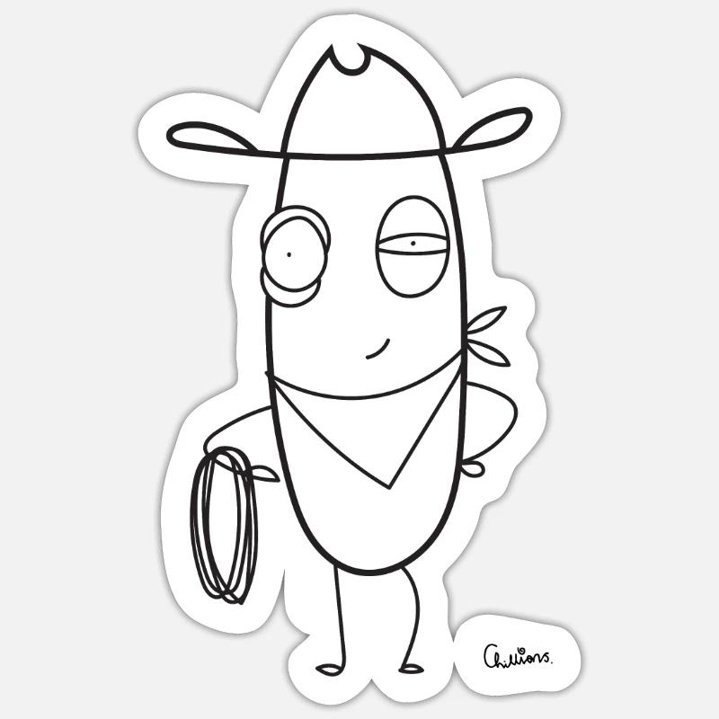 Sticker size S (10 x 10 cm) - 