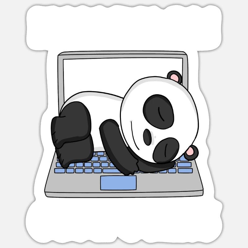 Cadeau pour homme programmeur nerd informatique - Sticker taille S (10 x 10 cm) - blanc mat