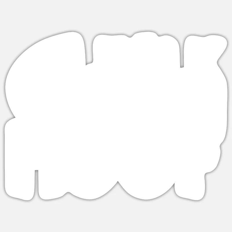 Sticker Größe S (10 x 10 cm) - 