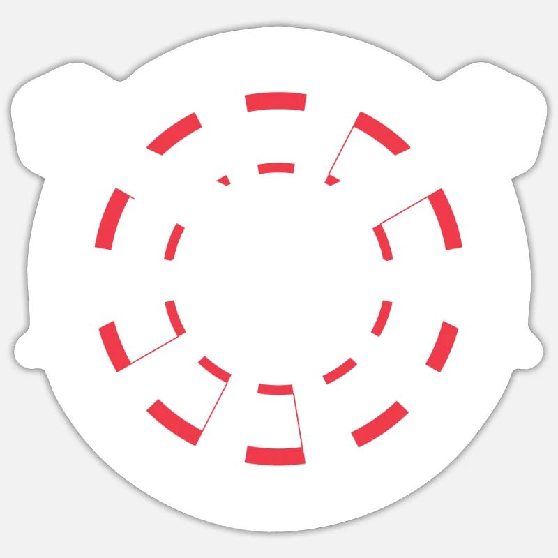 Sticker Größe S (10 x 10 cm) -
