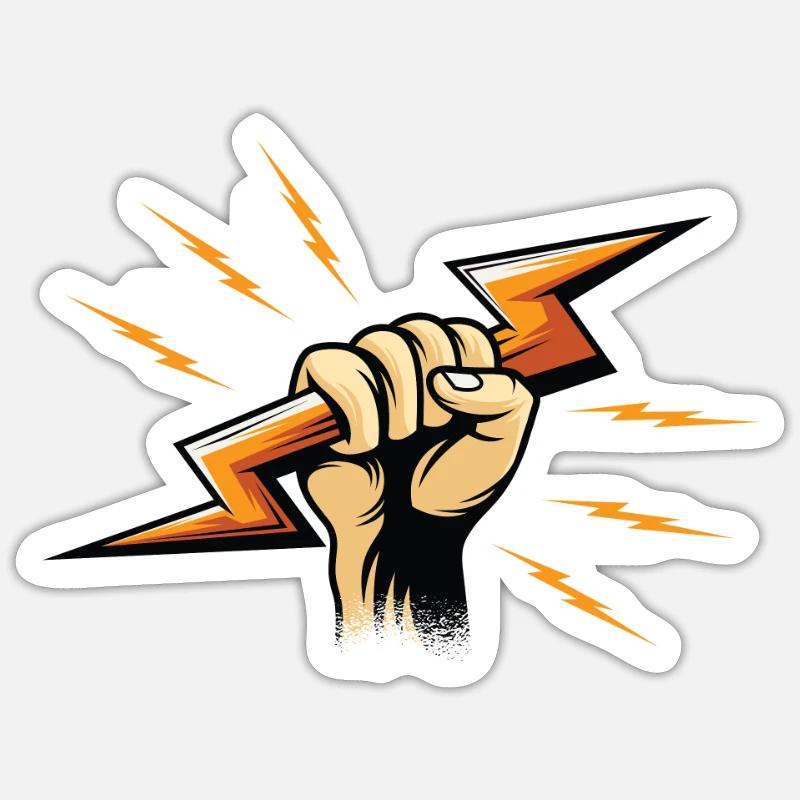 Electrician Electronics Technician Master Electrician Sticker size S (10 x 10 cm)
