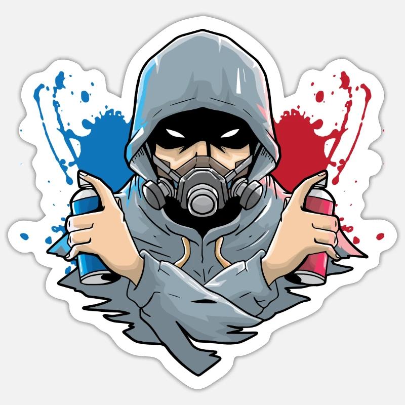 Sticker Größe S (10 x 10 cm) - 