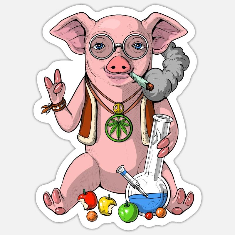 Sticker taille S (10 x 10 cm) - 