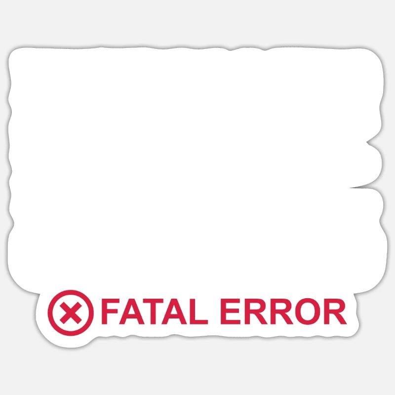 Installation de Sixpack ERROR Washboard abs Sticker taille S (10 x 10 cm)