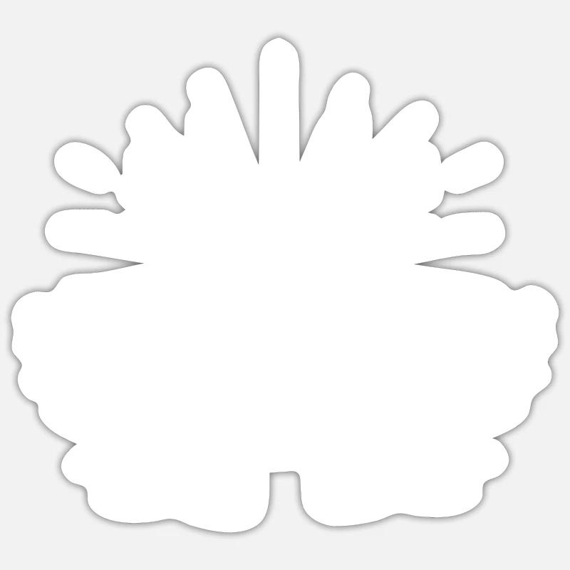 Bread baker baking rolls - Sticker size S (10 x 10 cm) - white matte