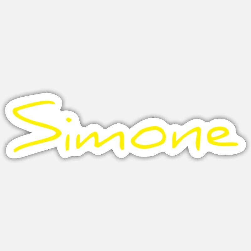 Simone Sticker Größe S (10 x 10 cm)