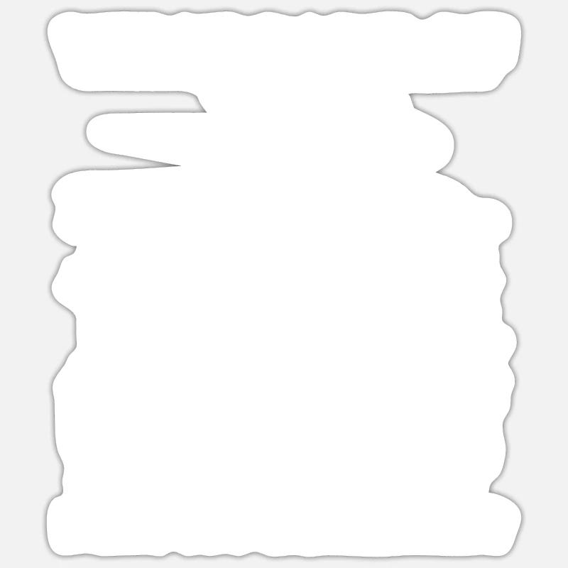 Funny math engineering gift Sticker size S (10 x 10 cm)