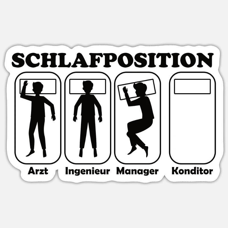 Sticker Größe S (10 x 10 cm) - 