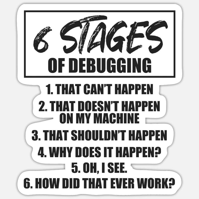 Sticker size S (10 x 10 cm) - 