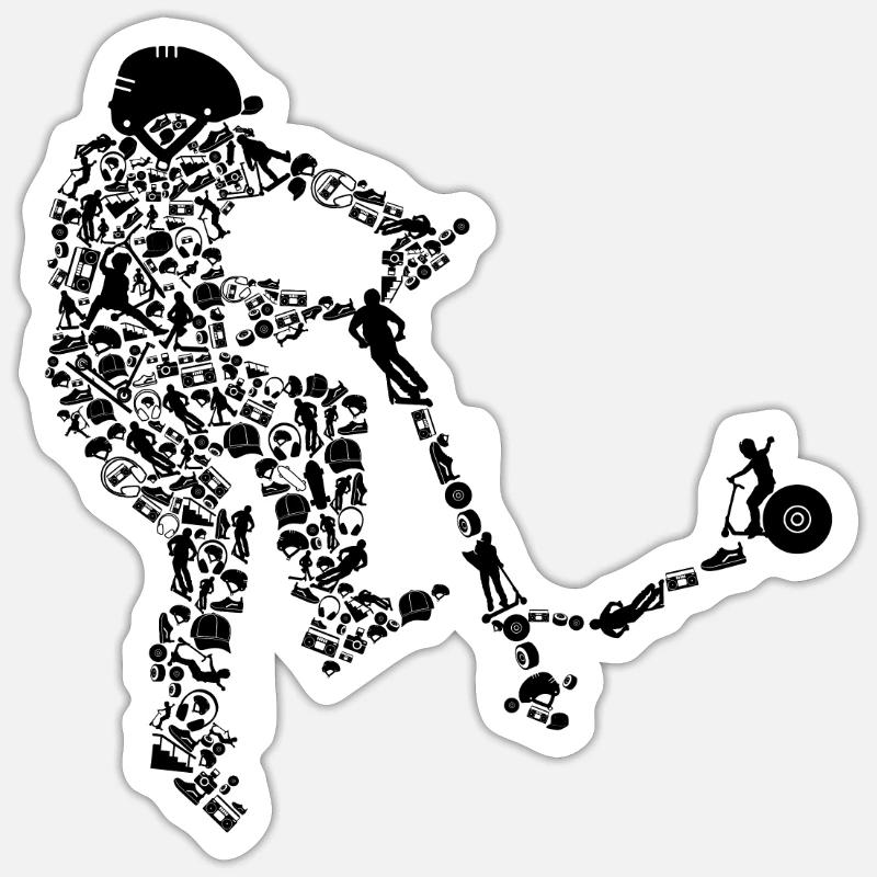 Sticker Größe S (10 x 10 cm) - 