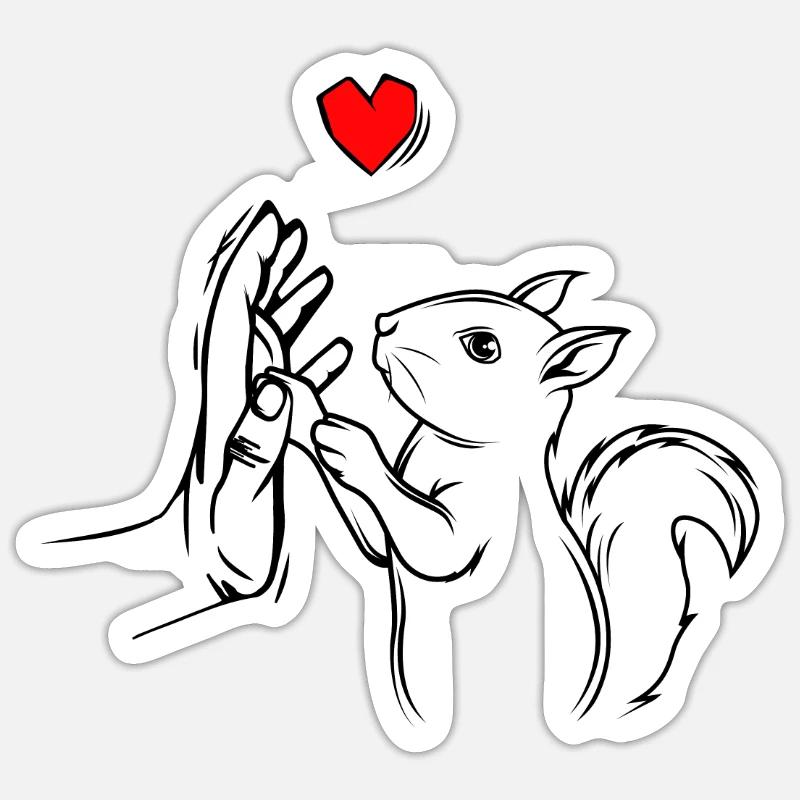 Sticker size S (10 x 10 cm) - 