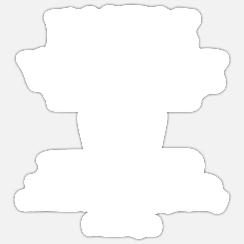 Handle With Care Eighty Gift 80th Birthday Sticker size S (10 x 10 cm)