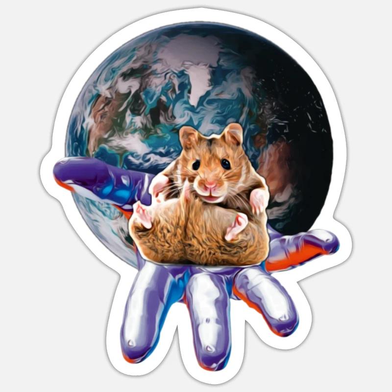 Sticker Größe S (10 x 10 cm) - 