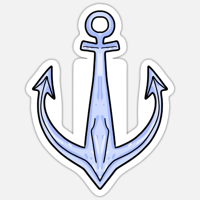 anchor Sticker size S (10 x 10 cm)