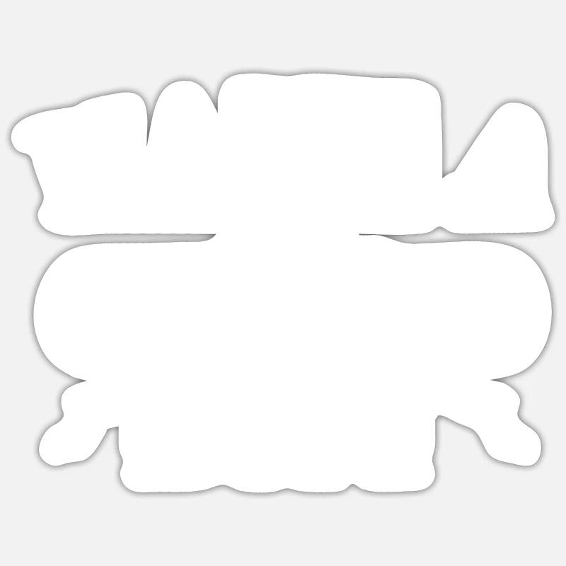 Have a good day - Sticker size S (10 x 10 cm) - white matte