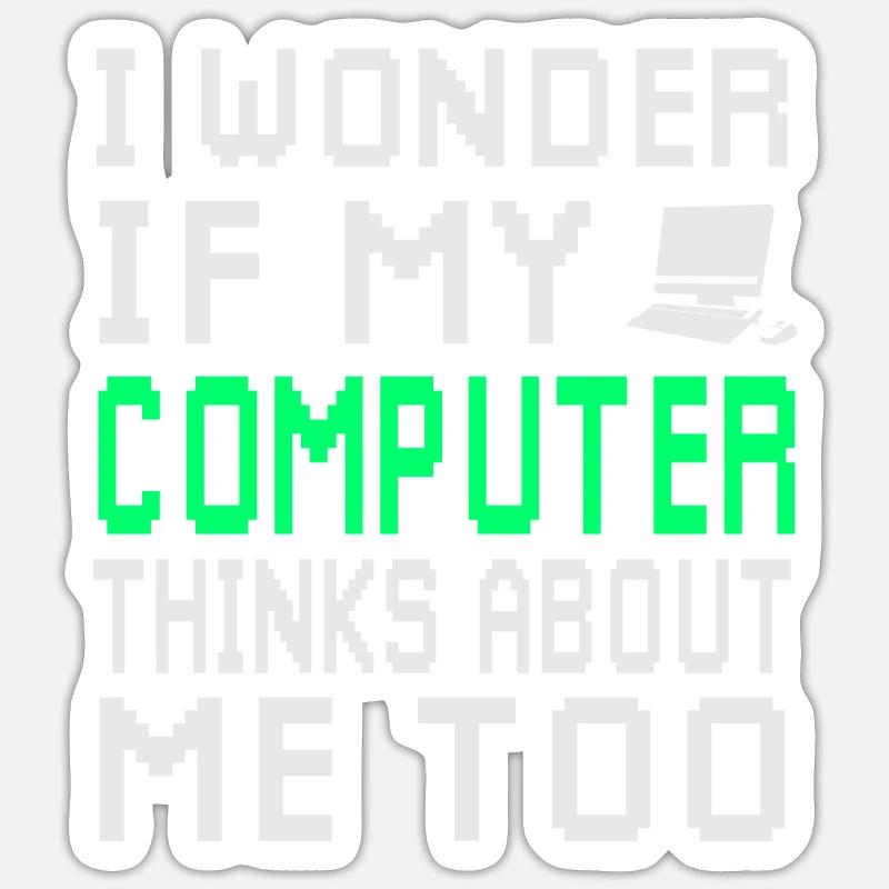 computer Sticker size S (10 x 10 cm)