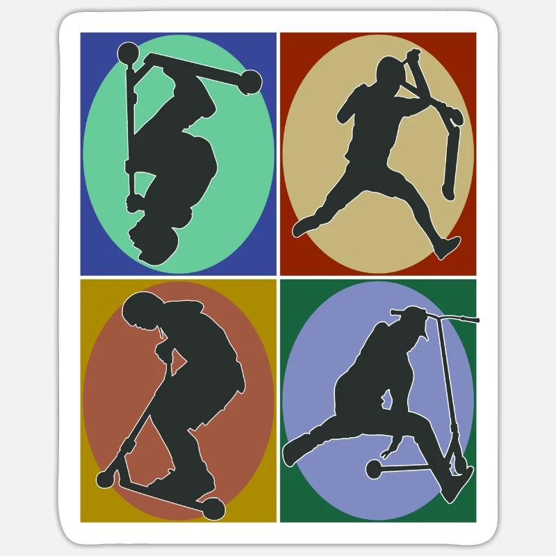 Sticker Größe S (10 x 10 cm) - 